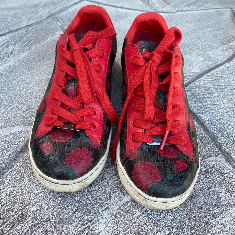 Coach Floral Sneakers - EU 37 / WOMEN'S 6.5
